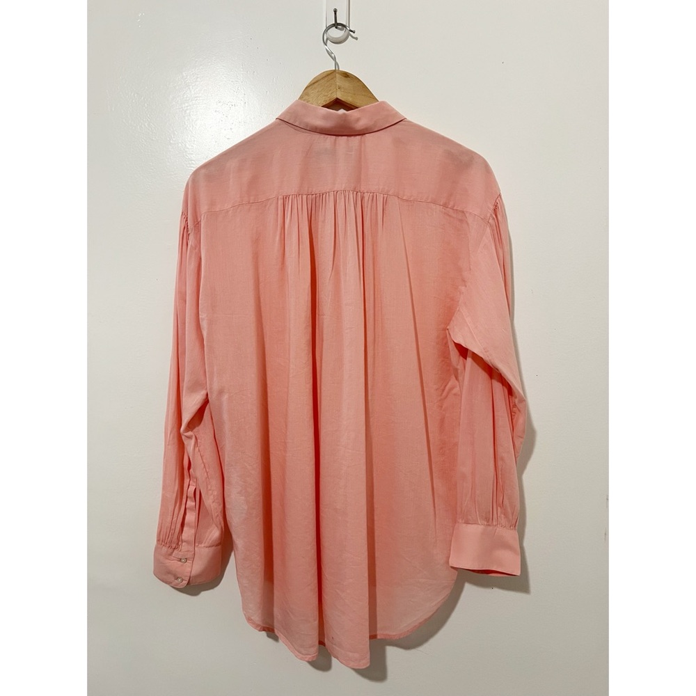 Vineyard Vines Shirt Womens Small Pink Blossom Lightweight Button Down Top New - Picture 3 of 6